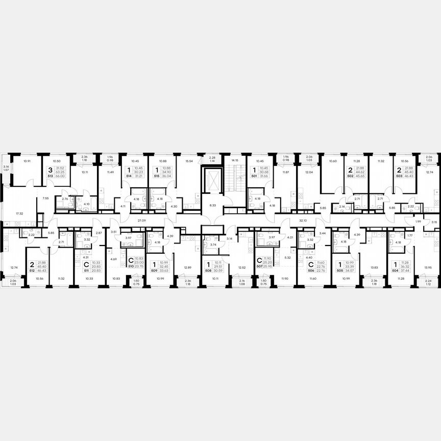 1-к. квартира, 37,4 м², 8/9 эт.