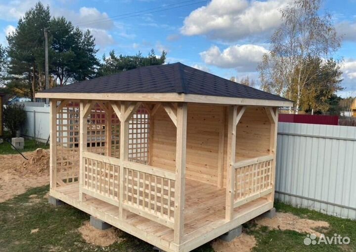 Беседка под ключ