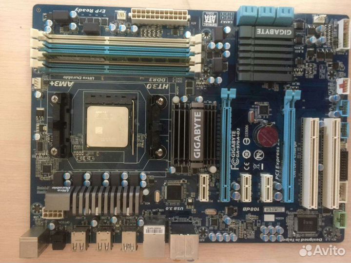 Комплект FX-4100, ddr3 8gb,gigabyte ga-970a-d3