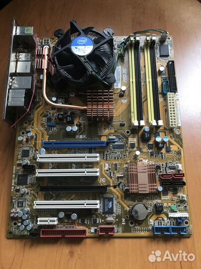 Материнская плата asus 775 и память DDR2