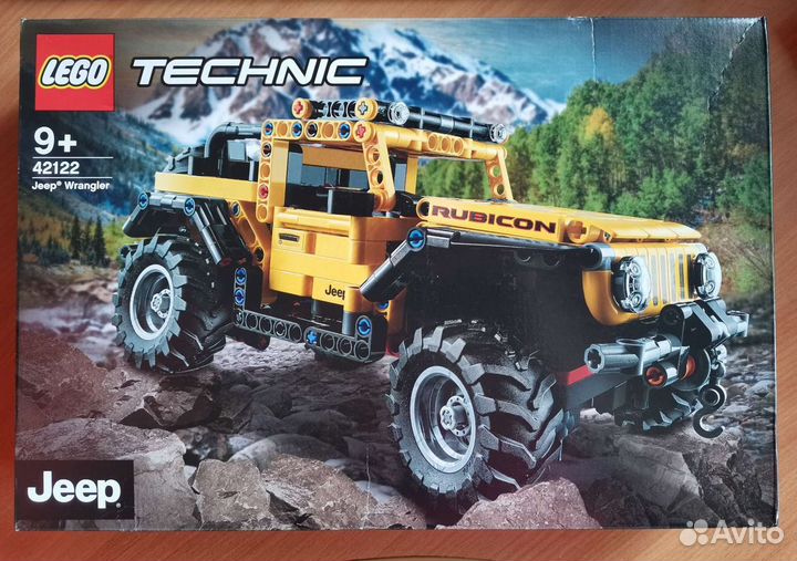 Конструктор lego Technic 42122 Jeep Wrangler