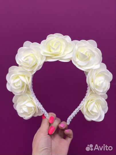 Ободок новогодний, венок, корона, для фотосессии