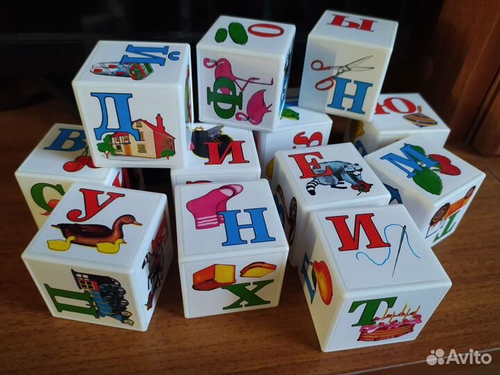 Занимательная логика для малышей и кубики
