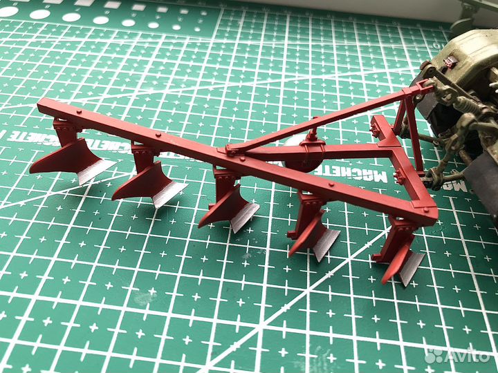 Плуг плн 5-35 модель 1:43