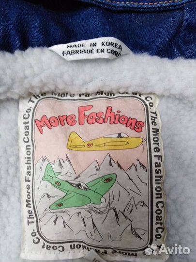 Джинсовая куртка 90 года в идеальном сохранер48-50