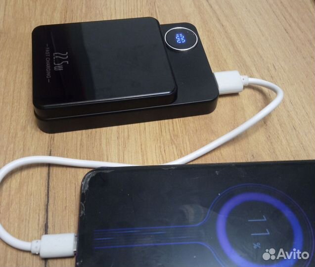 Powerbank быстрая зарядка беспроводной