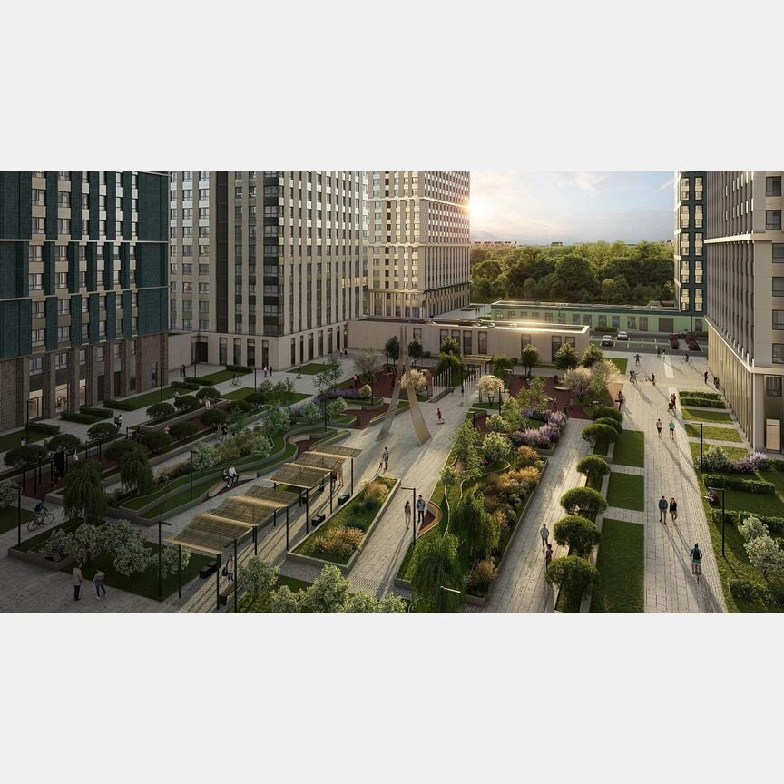 2-к. квартира, 51 м², 27/32 эт.