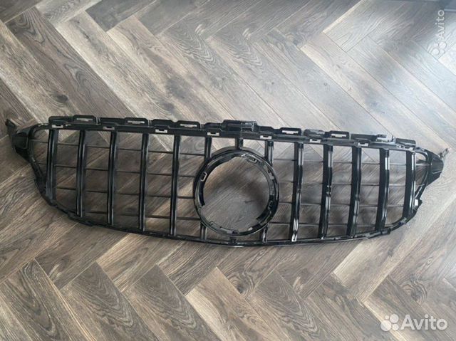 Решетка радиатора мерседес в стиле GT на GLE GLE c
