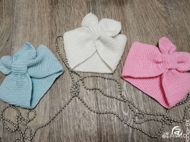 Вязаная повязка солоха