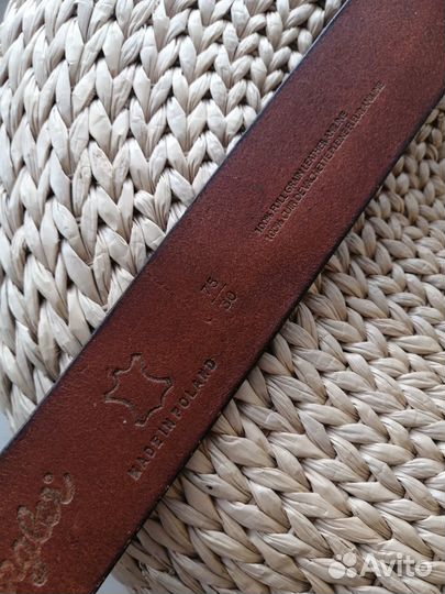 Ремень wrangler 75 см натуральная кожа