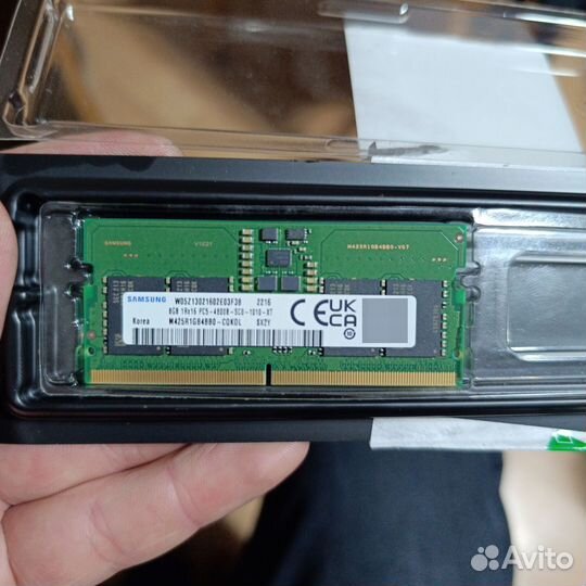 Оперативная память sdram DDR 5 4800