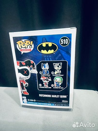 Funko Pop Heroes 510 Patchwork Harley Quinn Batman