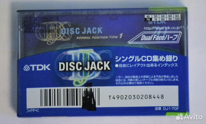 Аудиокассеты TDK sony для японского рынка