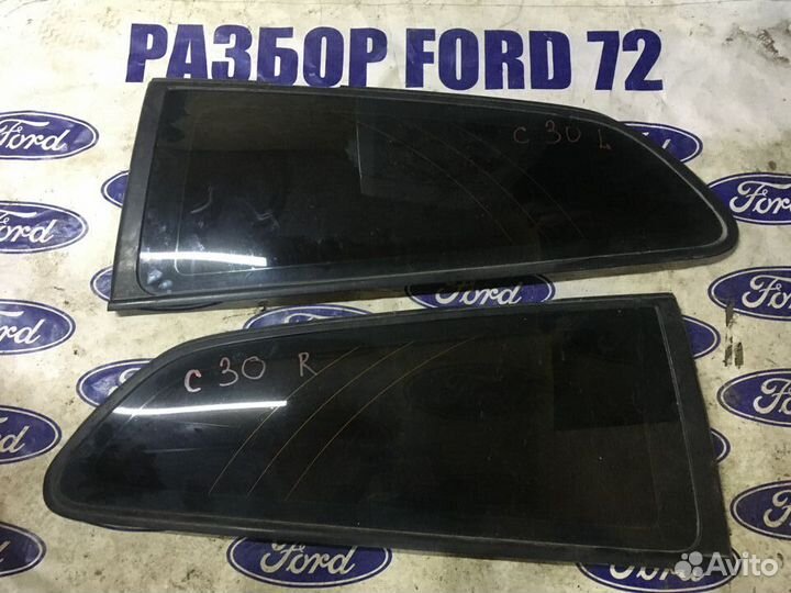 Стекло заднее форточка Volvo C30 правое