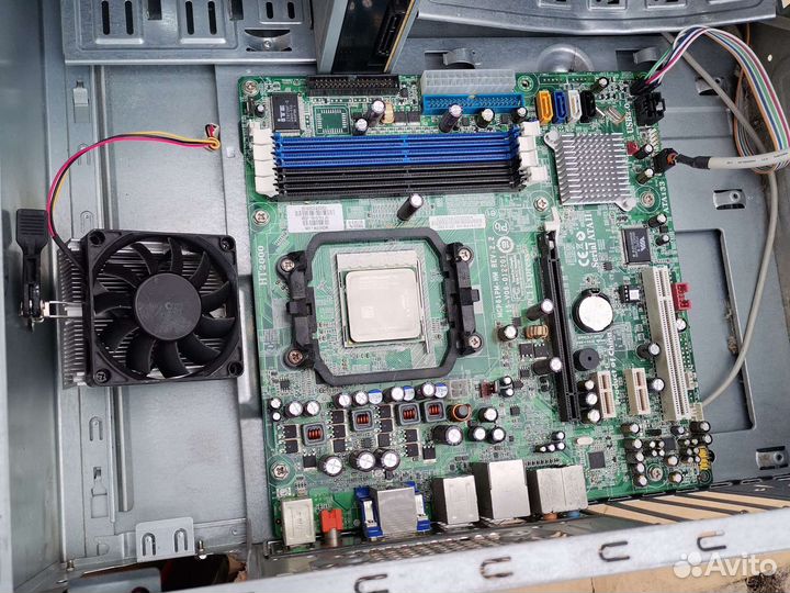 Материнская плата с процессором AMD phenom 2