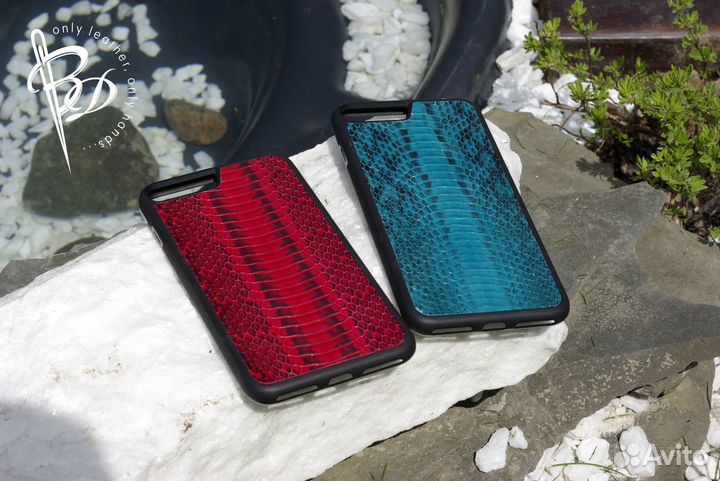 Чехол для телефона iPhone 8, 7. Кожа змеи