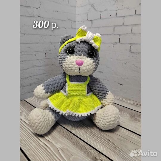 Вязаные игрушки ручной работы