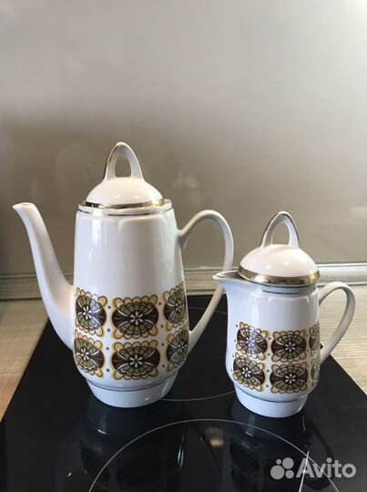 Кофейник, молочник винтаж СССР