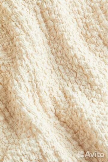 Платье H&M бежевое/чёрное