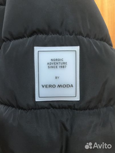 Vero Moda Черный Теплый Пуховик S/M/L/Xl