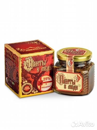 Панты Алтайского Марала в Меду(для мужчин и женщин