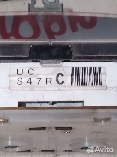 Панель приборов. Nissan Vanette SK82