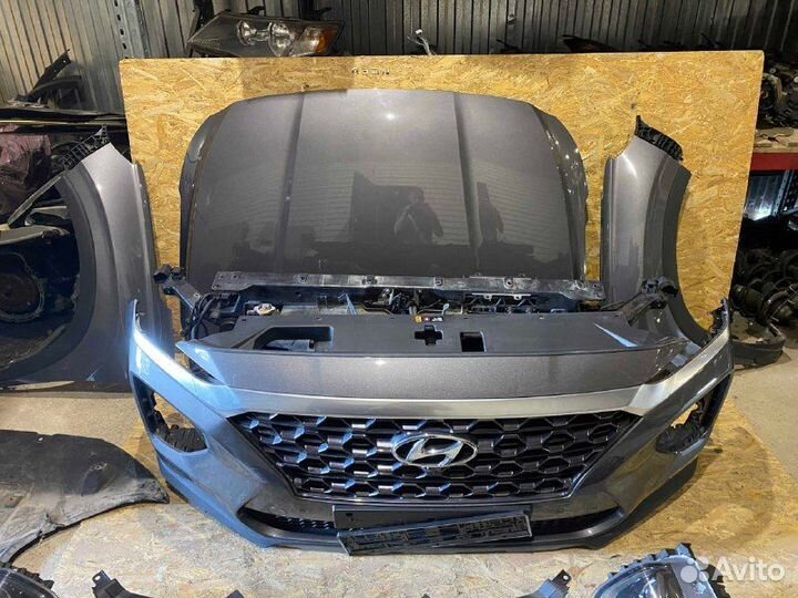 Hyundai Santa FE 4 tm 2018-2021 Ноускат, передок