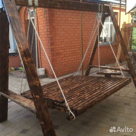 Качеля садовая