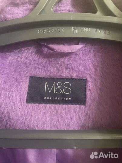 Marks spencer пальто жен.52