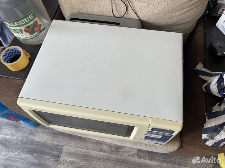 Микроволновая печь с грилем и конвекцией sharp