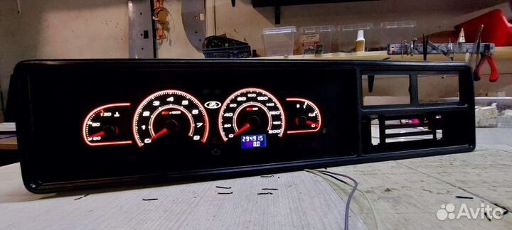 Панель приборов ваз 2107