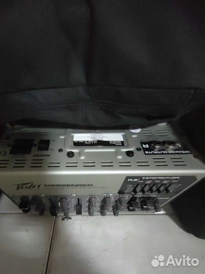 Комплект акустика с микшером yamaha и Peavey