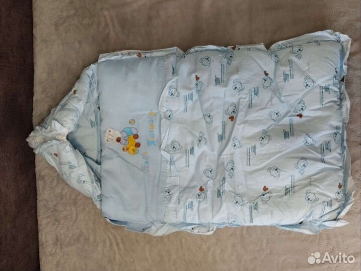 Конверт на выписку для мальчика весна осень