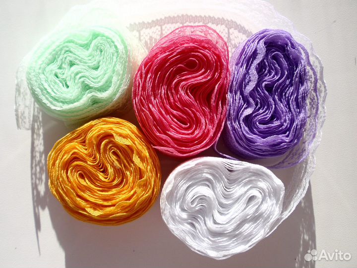 Кружево и лента корсажная