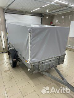 Тент на прицеп мзса