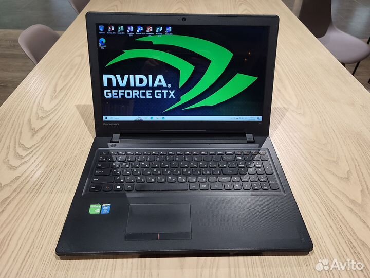 Игровой ноутбук Lenovo/ GeForce 920/ 4 ядра/ SSD
