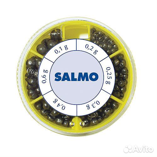 Набор грузил Salmo дробинка PL 6 секций 70gr