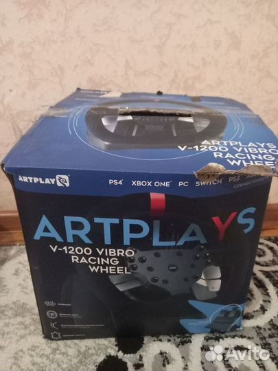 Artplays v 1200 vibro racing wheel