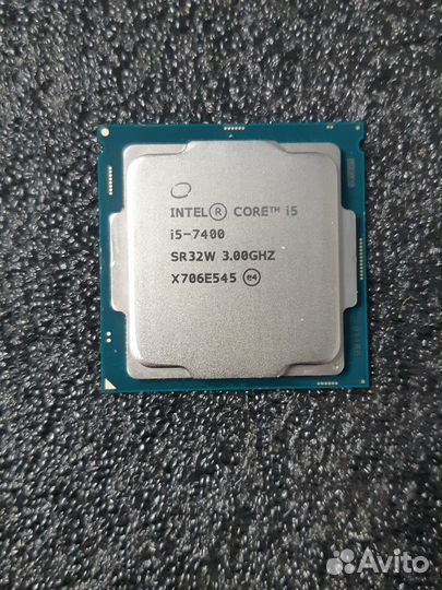 Процессор i5-7400 на сокет LGA 1151