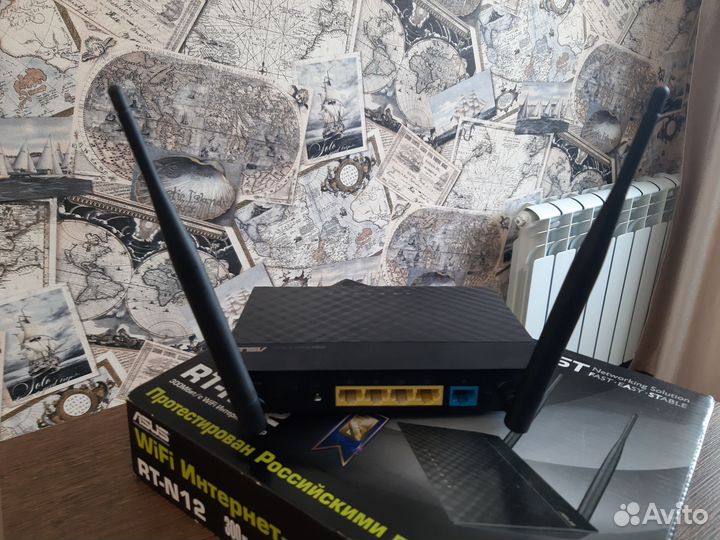 Wifi роутер asus RT-N12