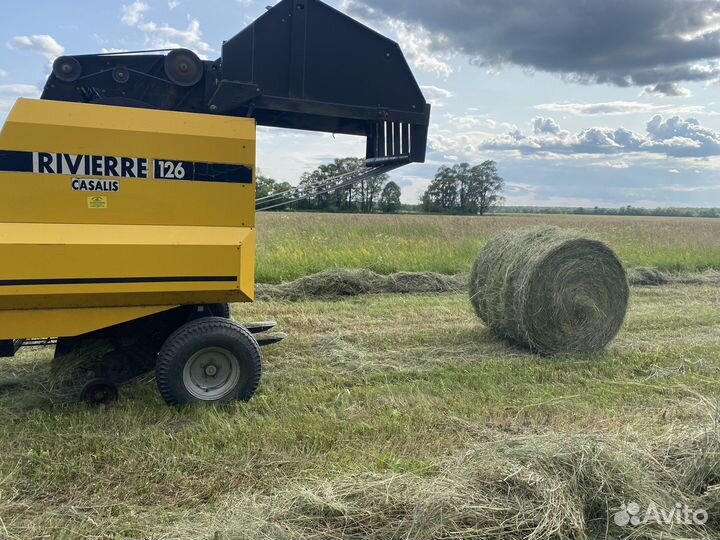 Сено в тюках