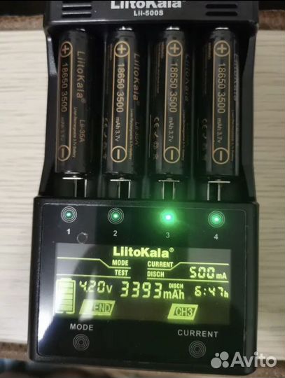 18650 Реальные 3500mah