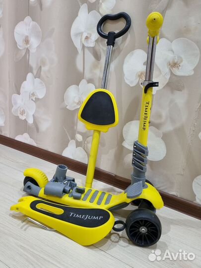 Самокат детский трехколесный