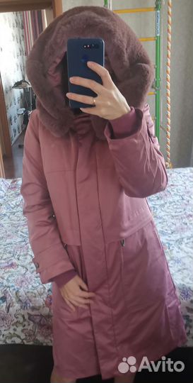 Пальто утепленное