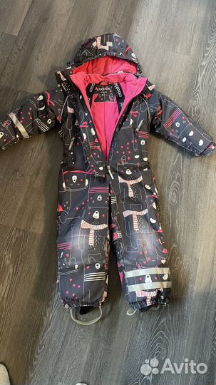Зимний комбинезон для девочки