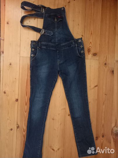 Джинсовый комбинезон для беременных