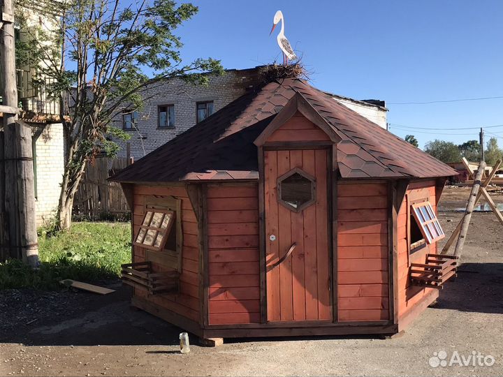 Гриль домик