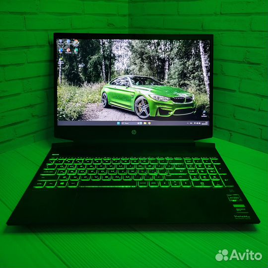 Мощный игровой ноутбук hp pavilion 15-ec1046ur