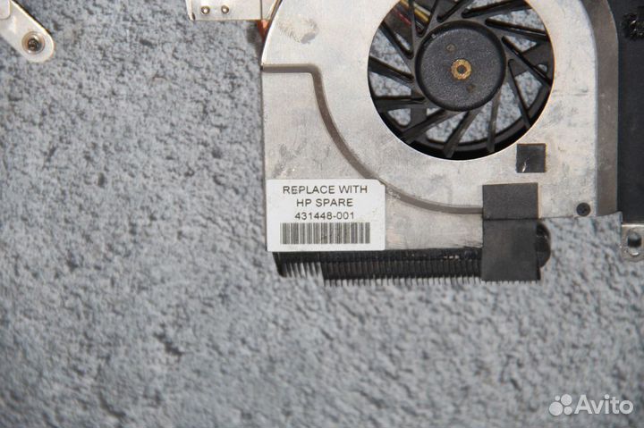 Система охлаждения ноутбука HP Pavilion DV6000