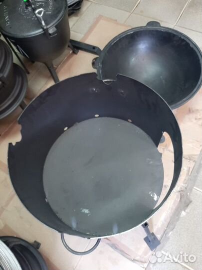 Казан Наманганский чугунный на 22 л